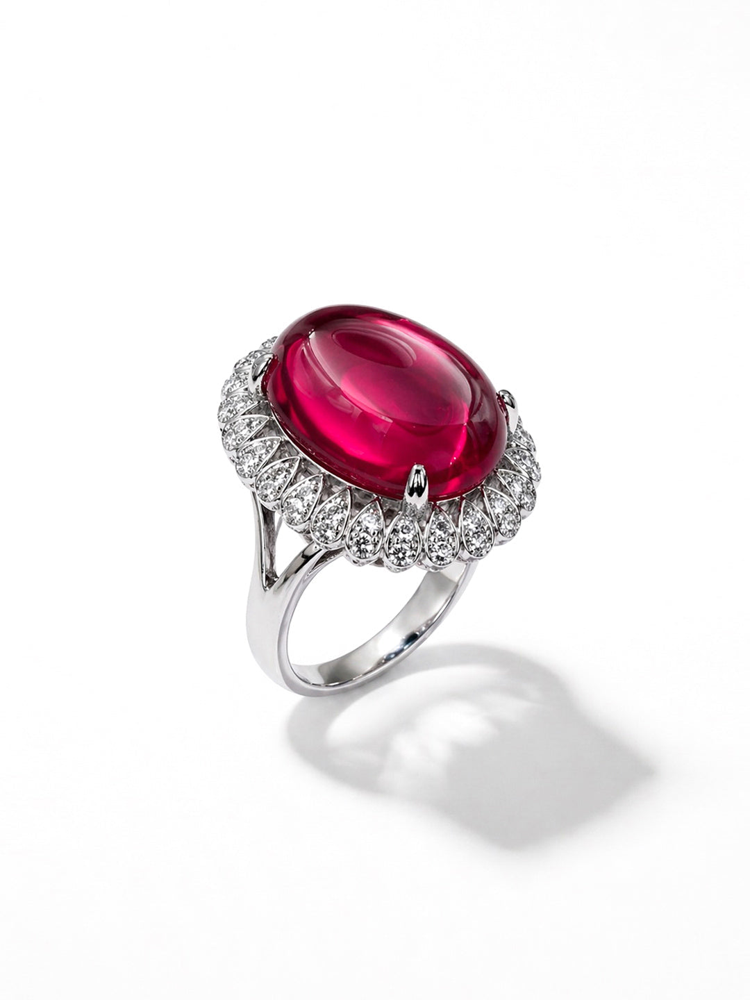 Sena Ring in Crimson Ruby