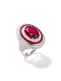 Sinclair Ring in Crimson Ruby