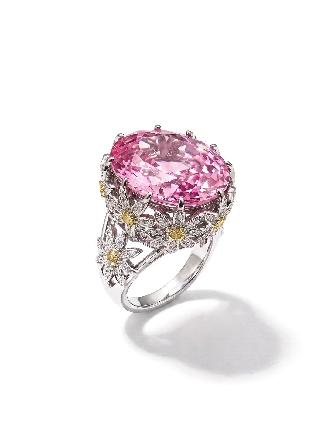 Fleurine Ring in Prima Pink